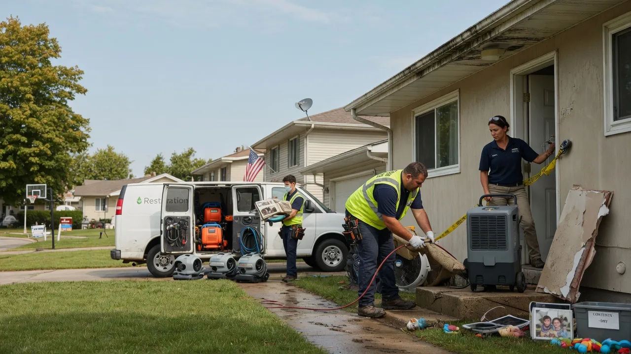 Water Damage Restoration in Alma, IL near me